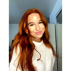 AlyJ - Natural Beauty with Red Hair and a Smile