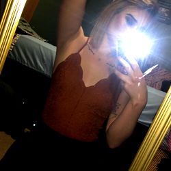 Model Rose's Instagram Post in Leather Tank and Jeans