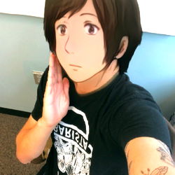 Aus posing for the camera