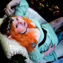 Vivid and Colorful Cosplay Photography of OnlyFans Model Astro024