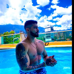 OnlyFans Model Carles Allen on Pool Deck