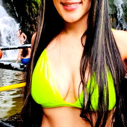 Beautiful Andrea in her swimsuit