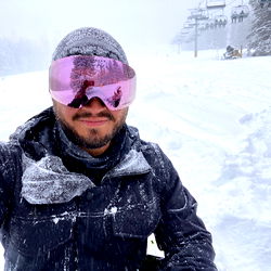 Anthony Daniels in a Snowy Setting