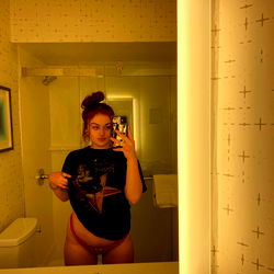 C33J in a Bathroom Mirror