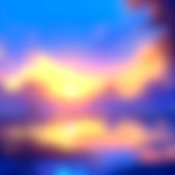 Scenic Sunset over a Calm Sea