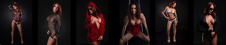 Sexy Red Raven photo