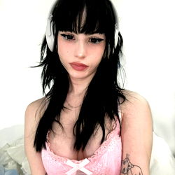 Princess Raven - OnlyFans Model in Pink Lingerie