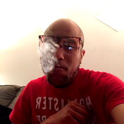 Al Brown, Smiling with a Cigarette in Bronx, NY