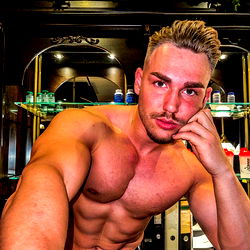 OnlyFans Model Adam's Chest Workout