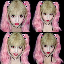 Kisa's Playful Pink Hair & Cat Ears