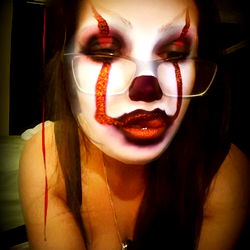 Clown Makeup with a Twist