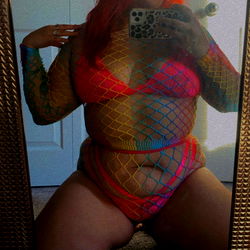 Lingerie Model in a Mirror