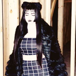 Stylish Eliza in Fashionable Outfit