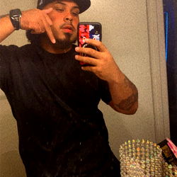 Candid Moment in the Bathroom