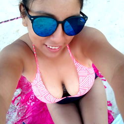 Hot Model Alexa on Beach Vacation