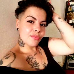 Andrea Murillo, a Tattooed Model