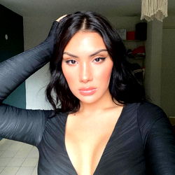 Stylish Woman in Fashionable Outfit, OnlyFans Model