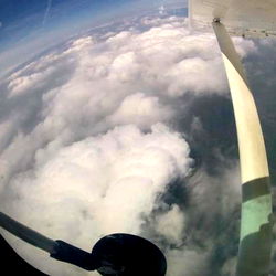 Aerial View from the Cockpit