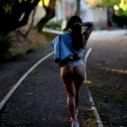 Model in a Stylish Shoot