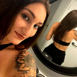 Mandee Baby, Model Photograph with Tattoos