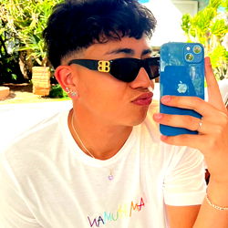 Casual Miami Street Scene