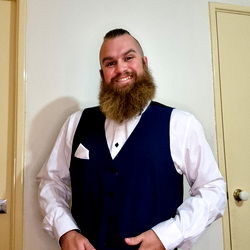 Agorachist - A Professional and Stylish Vest Wearing a Suit