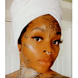 Off Grid Ancient EarthMama - Modern Tribal Tattoo Style