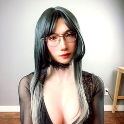 Futuristic Vampire-inspired Model from Alberta, Canada