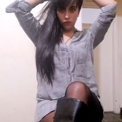 Sassy and Stylish Model Cris in Action