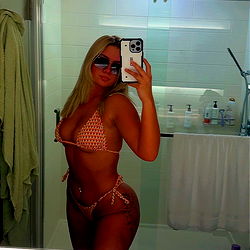 Courtney Woodruff in Lingerie