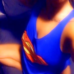 Ambrosia Lei: Louisville Model Posing in Superhero Costume