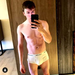 Aussie Nath: Fitness Model in Shape Shirt and Underwear