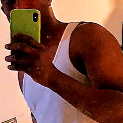 Alejandro in a candid moment at home