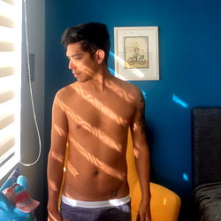 Andy in a Shirtless Stance, Peru