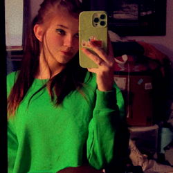 Stylish Model Shoot in a Green Top