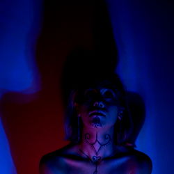 OnlyFans Model Ana Francesca - Blue Tint Photo