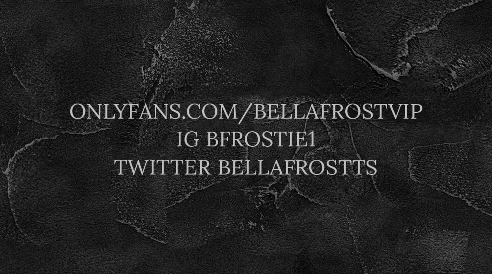 Bella Frost VIP photo