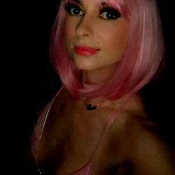 Model Dani in Pink Attire, Instagram Model