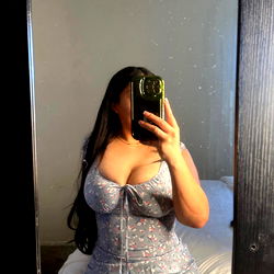 Fashionable Model in a Sophisticated Dress