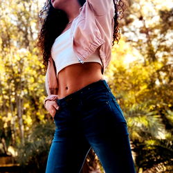 Sporty and Stylish Fashion Photoshoot in a Park