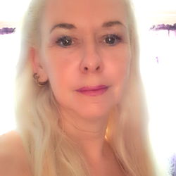 Blonde Woman in Casual Photo