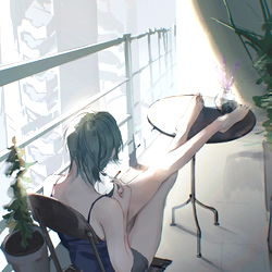 Neige's Artistic Anime-Inspired Character