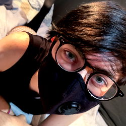 Viridian, OnlyFans model posing in a room