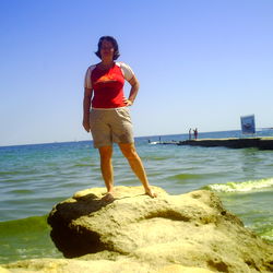 A Beautiful Beach Scene