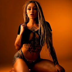 Onlyfans Model Celinah Sensual Studio Shoot