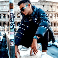 Stylish Alix.Santii in Rome