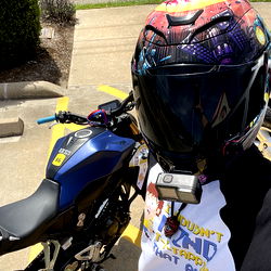 Allen Bl00™️ - Riding a KTM Duke 790 in Texas