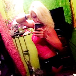 Ash, OnlyFans Model, Striking a Pose in Her Room