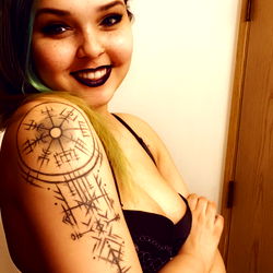 Alluring Ally Arrow, Tattooed Model from Seattle