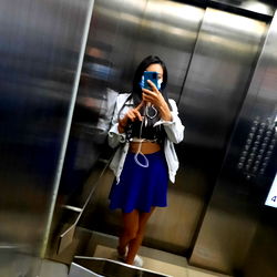V. Volkov in an Elevator: A Captivating Photo